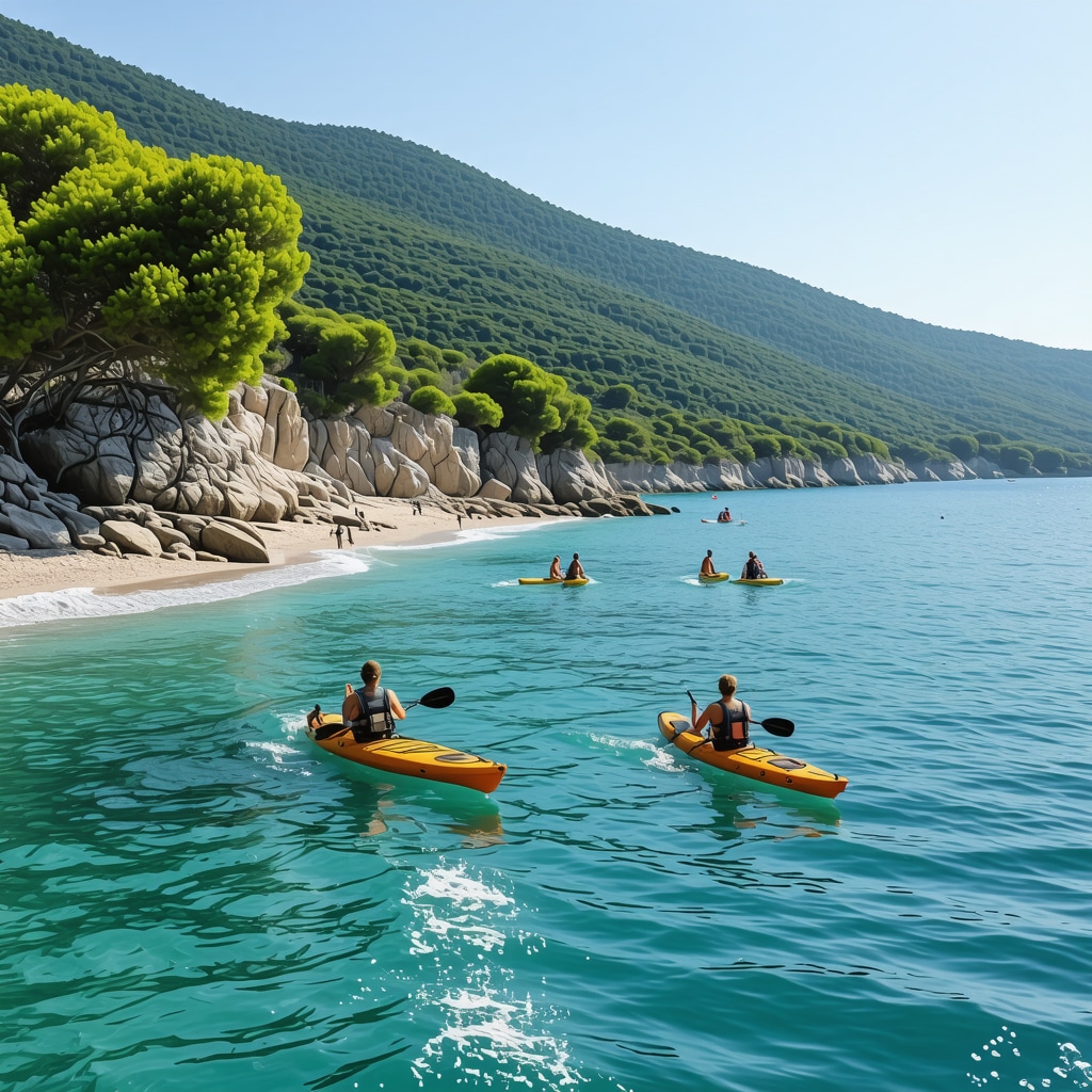 Burgaz Sahillerinde 2024 Deniz ve Doğa Sporları Keşfi