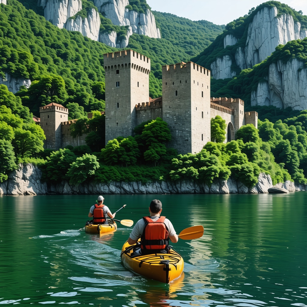 Golubac Kalesinin Çevresinde Doğa Sporları ve Tarihi Geziler