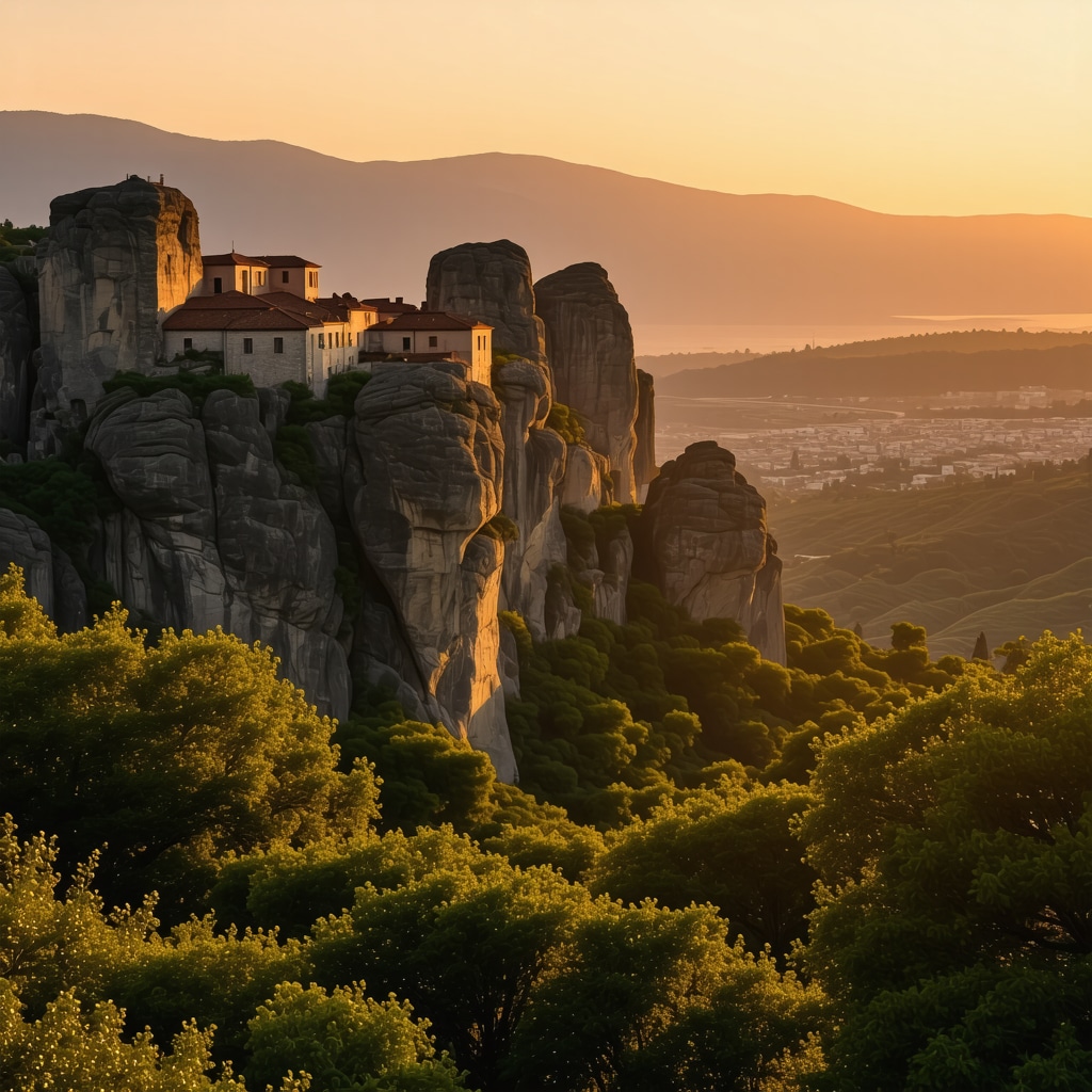 Kalambaka Meteora’da Günbatımı ve Doğa Fotoğrafçılığı