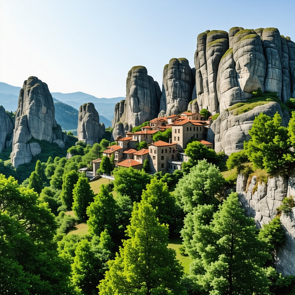 Meteora’da Doğa Ve Tarihin Büyüleyici Birleşimi 2024