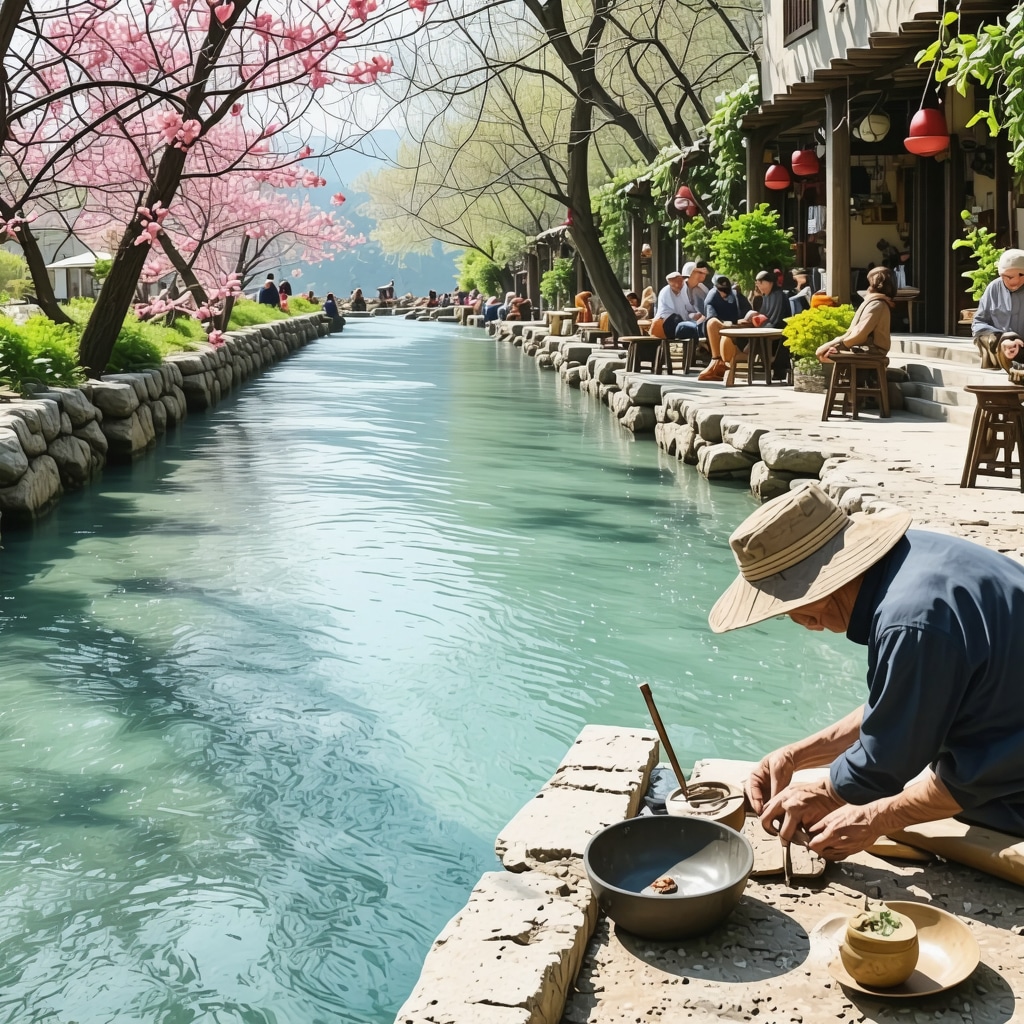 Nestos Nehri çevresi biyoçeşitliliği ve Xanthi'de baharda geleneksel el sanatları atölyeleri
