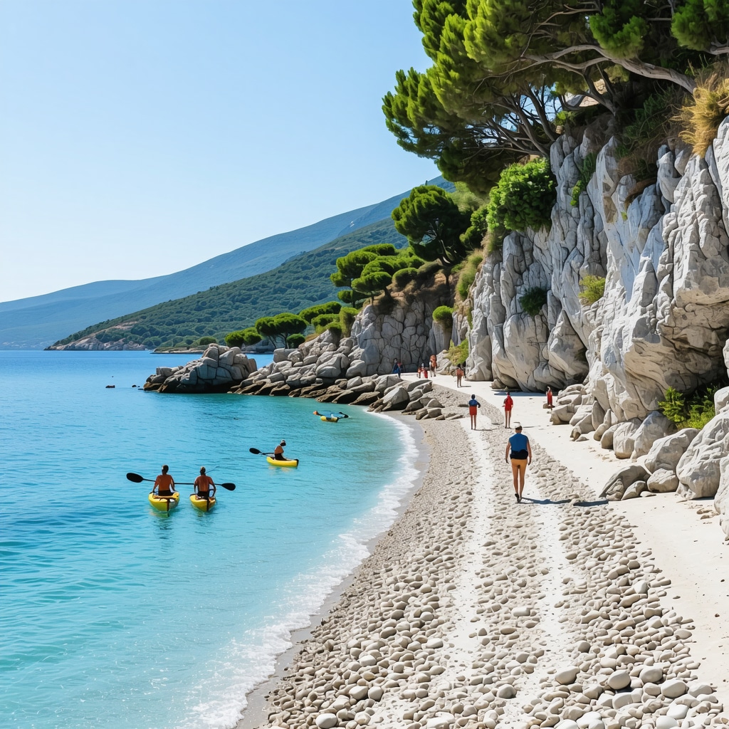 Petrovac Sahillerinde 2024’te Deniz ve Doğa Sporları