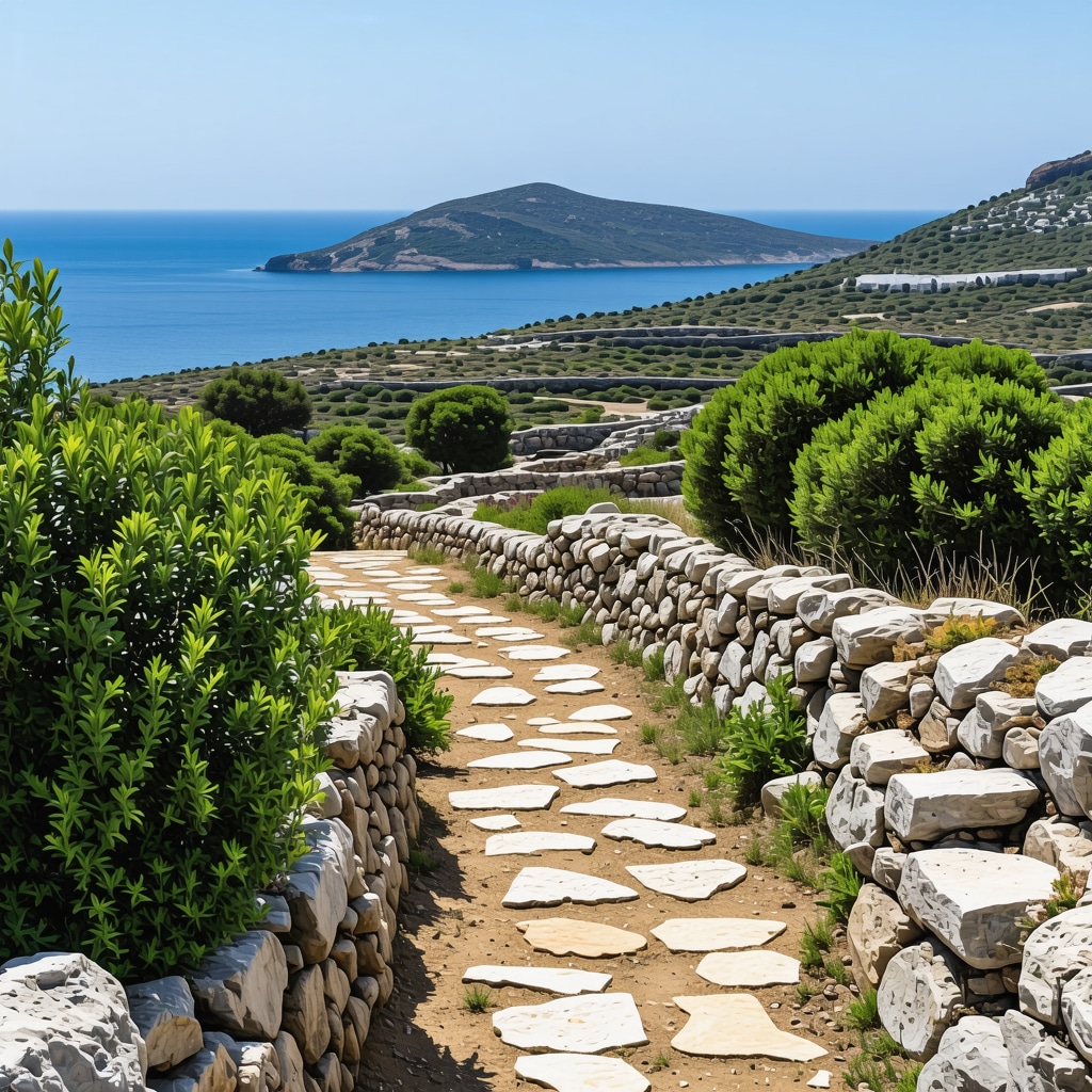 Santorini'nin Gizli Doğa Yolları ve Tarihi Mekanları