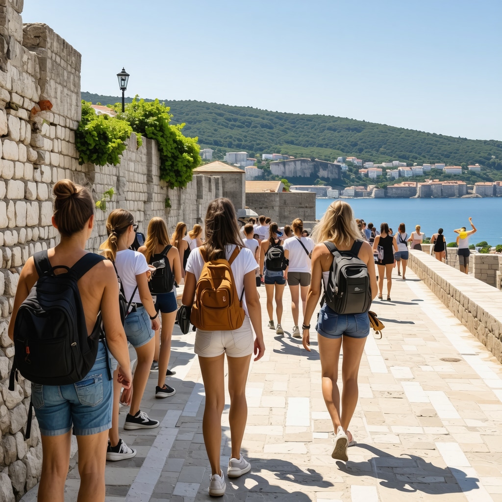 Uzman rehber eşliğinde sürdürülebilir turizm uygulamalarıyla Dubrovnik tarihi ve doğal alanlarının keşfi