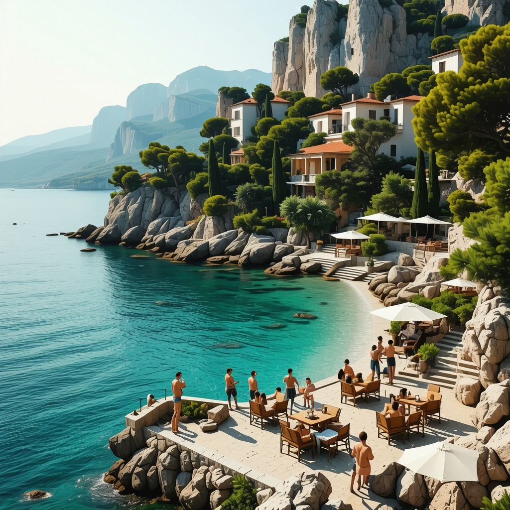 Sveti Stefan’da Lüks Tatilde Doğayla Buluşma