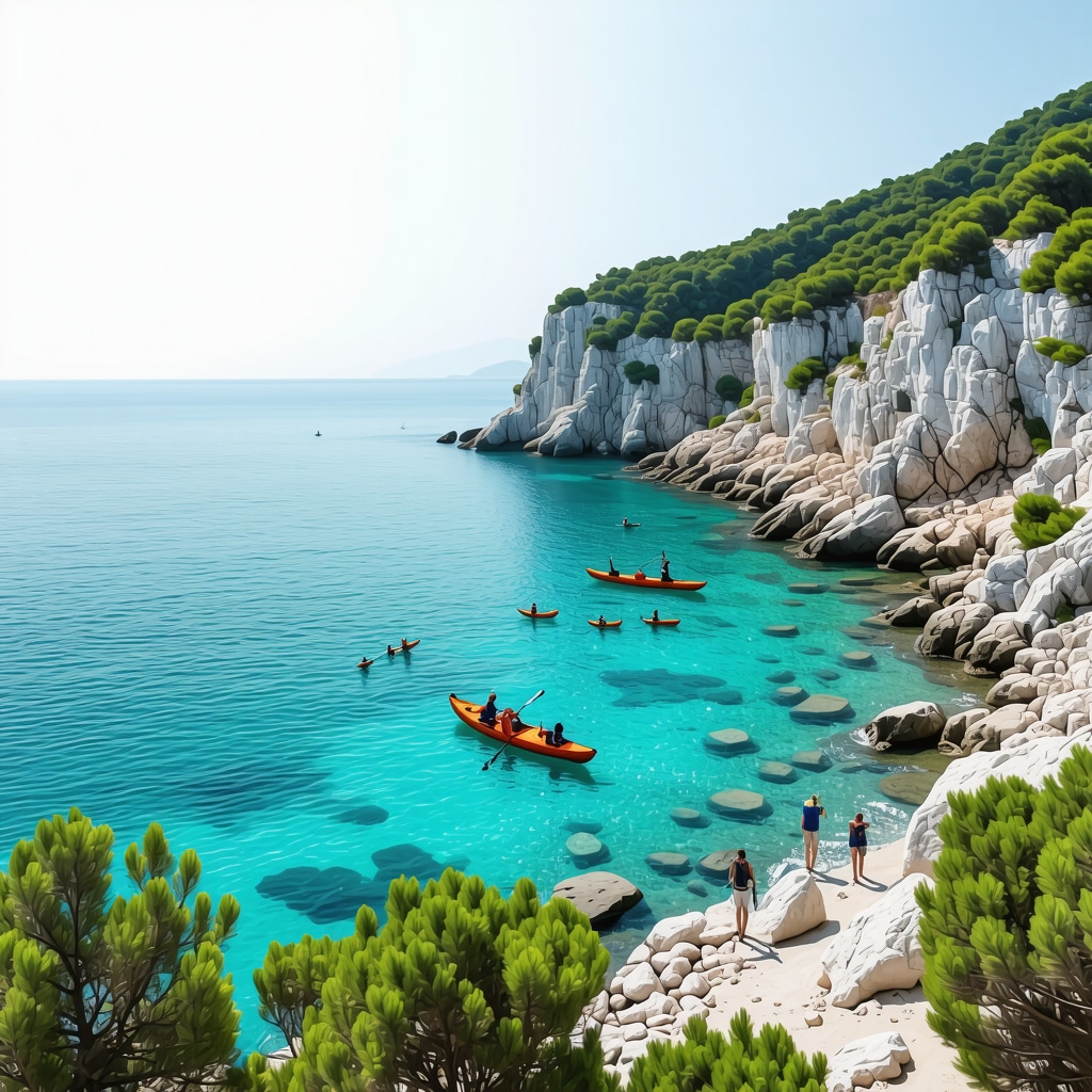 Vis Kıyılarında Deniz ve Doğa Sporları Rehberi
