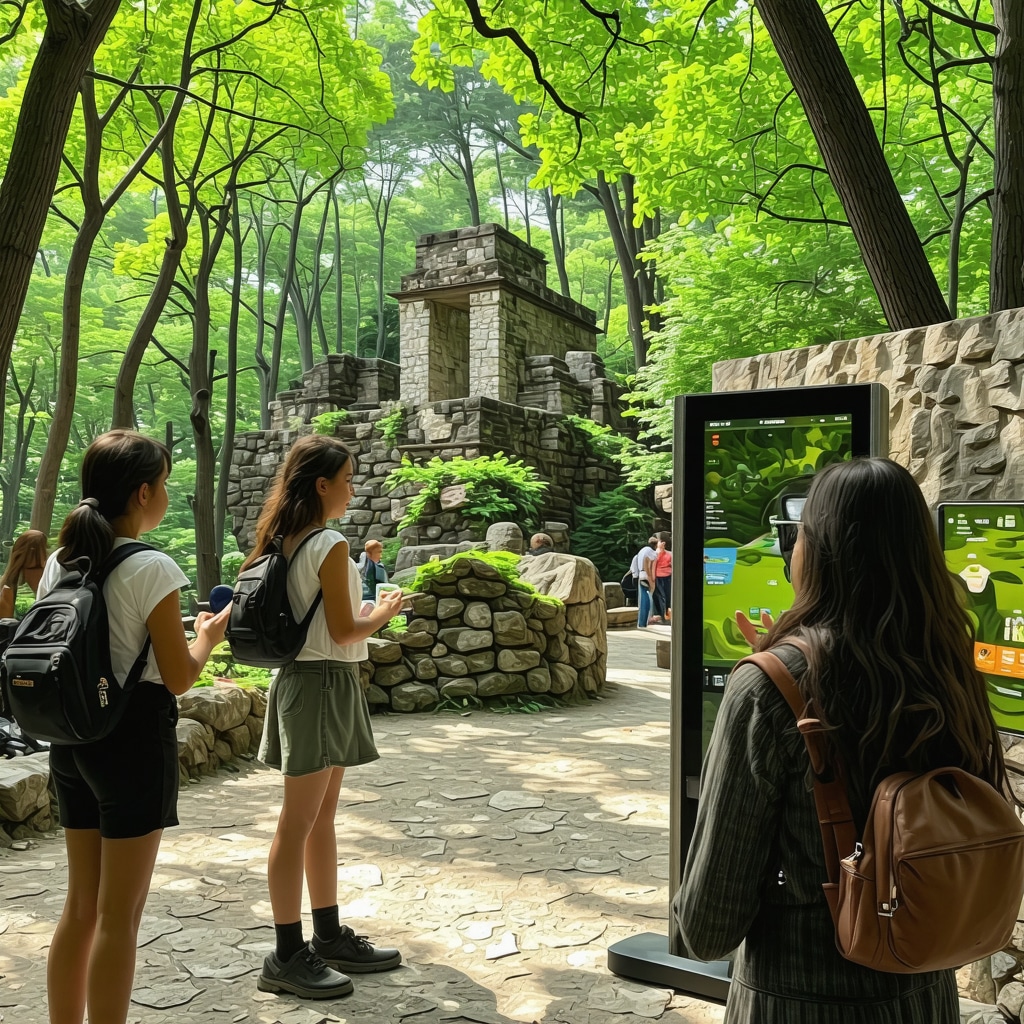 Dıraç bölgesinde teknoloji destekli doğa ve tarih turizmi merkezi, AR kiosklara ve doğal çevreye sahip