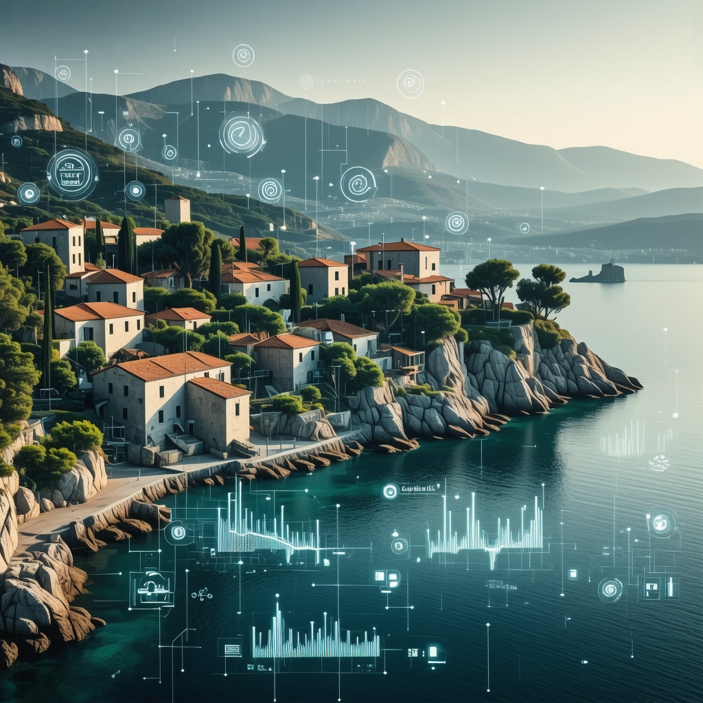 Digital visualization of Korčula island integrating smart tourism technologies with natural and historical environment