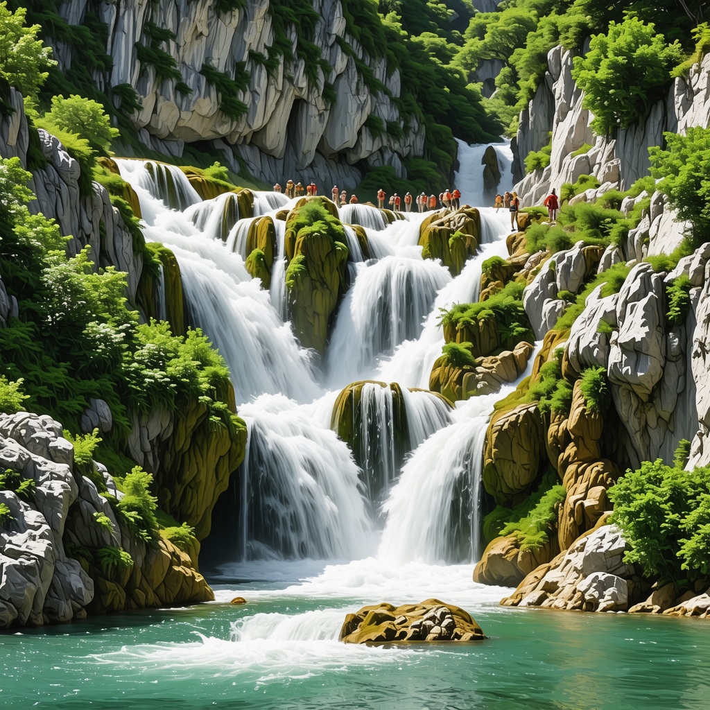 Krka Milli Parkı'nda 2024'te Keşfedilecek Şelaleler ve Doğa Yolları