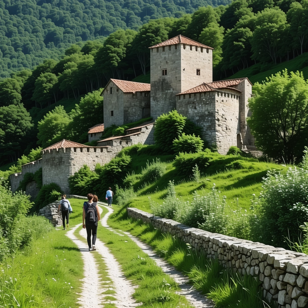 Kruja Kalesi Çevresinde Tarih ve Doğa Yürüyüşleri