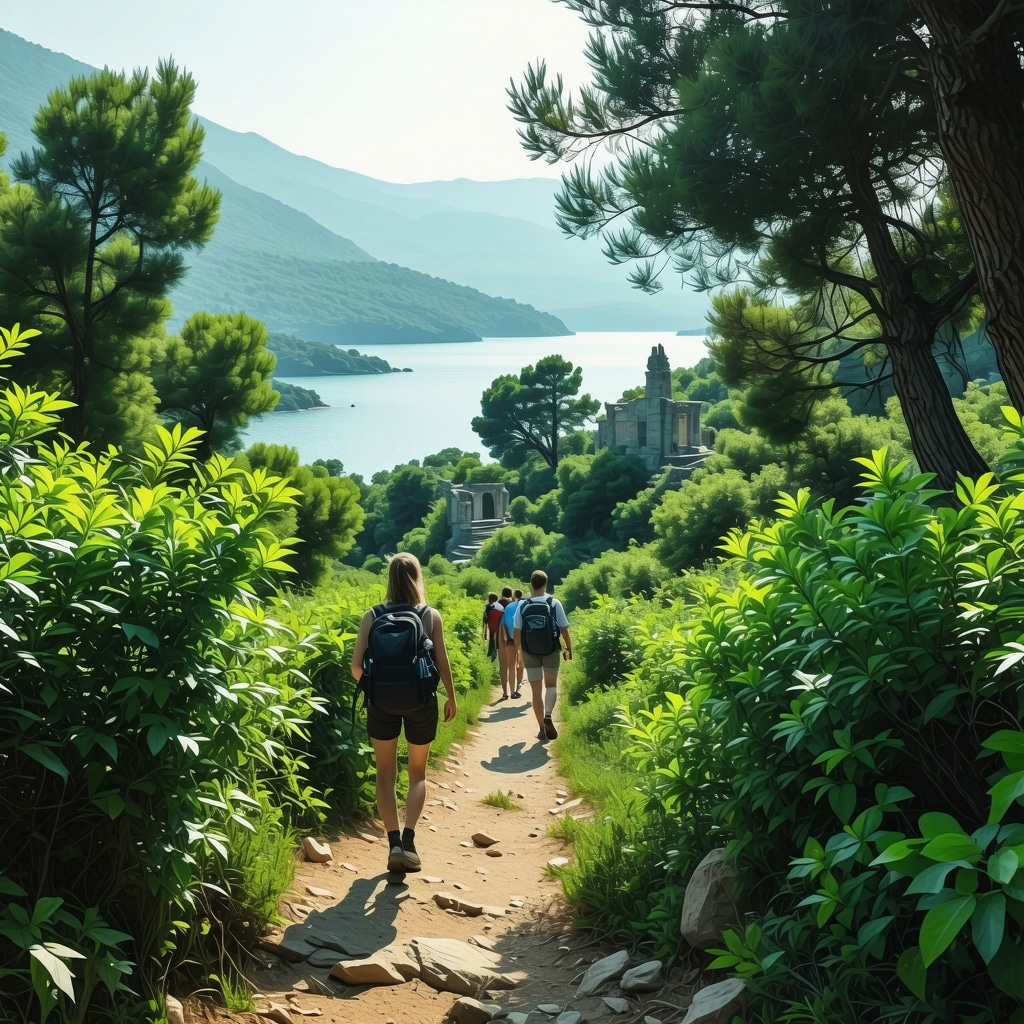 Mljet Milli Parkı Doğa Yürüyüşü ve Tarihi Noktalar