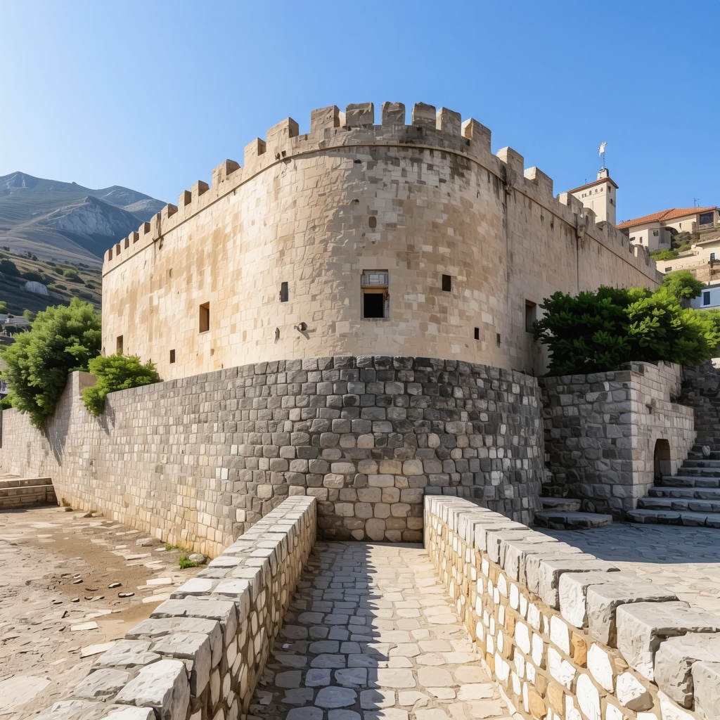 Palamidi Fortress in Nafplio featuring augmented reality and 3D modeling visualizations