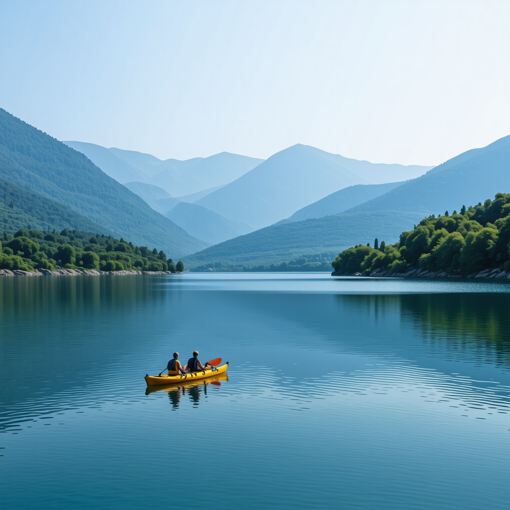 Pogradec Göl Manzarası ve Doğa Sporları Rotaları