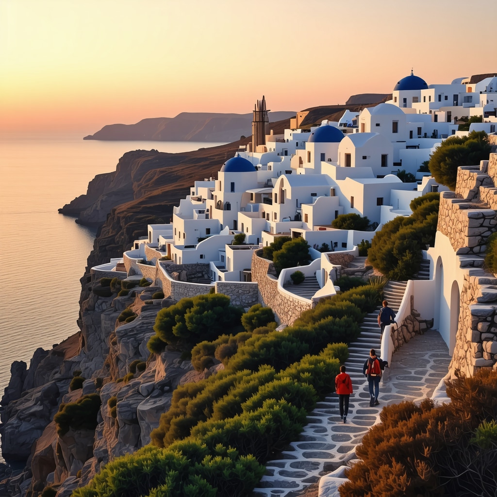 Santorini Gün Batımı ve Doğa Gezisi İçin En İyi Noktalar