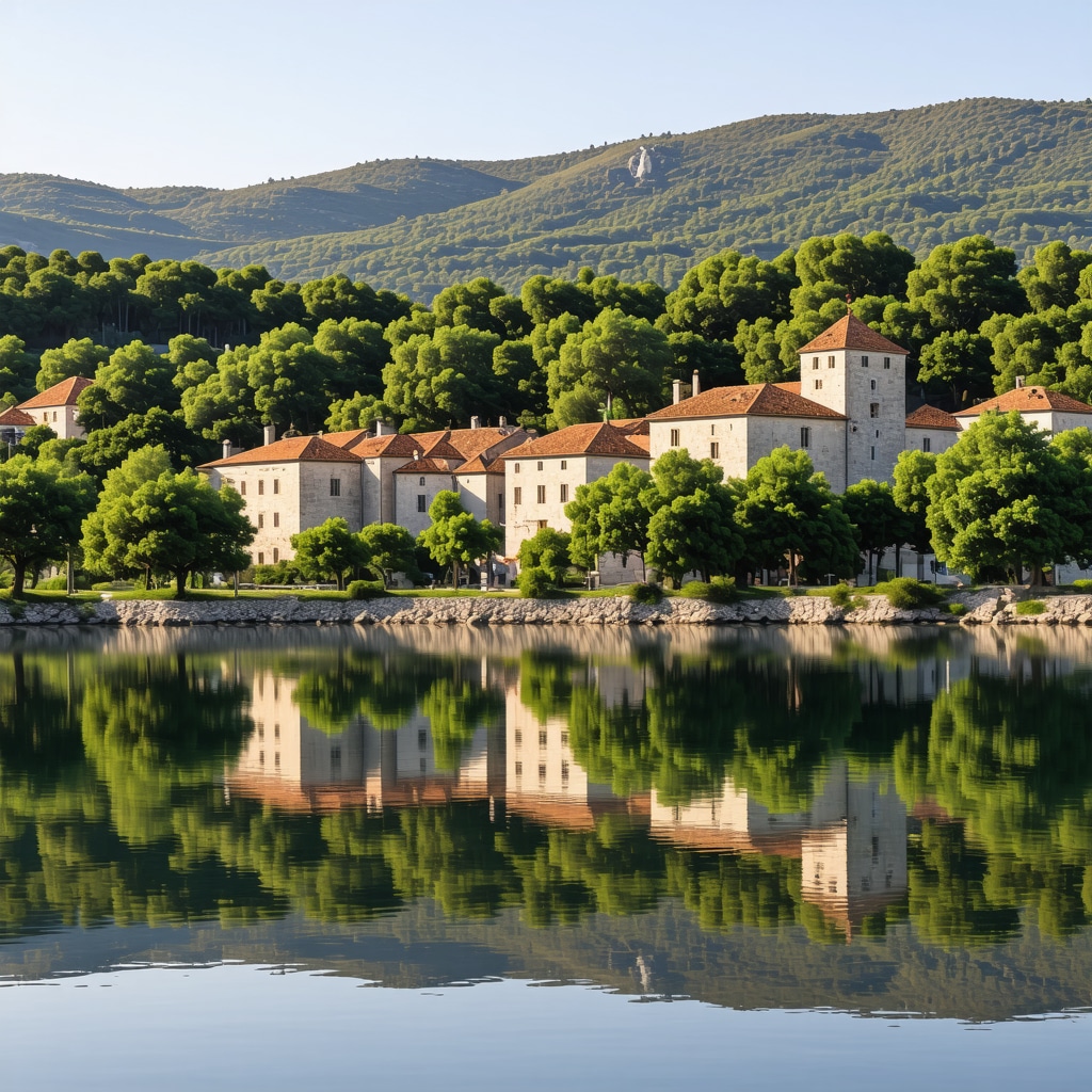 Trogir'in Tarihi Merkezini Keşfederken Doğa İçinde Ruhunuzu Dinlendirin