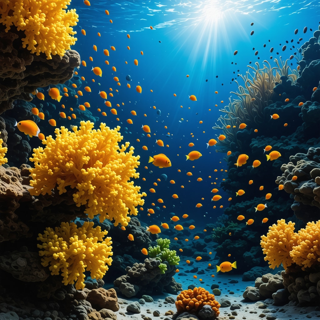 Underwater sensors and marine life monitoring systems in Kavala's coral reefs