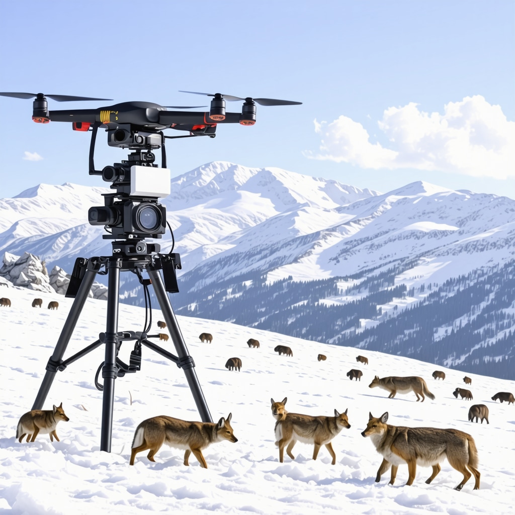 Dağlık bölgede sensörler, drone ve yaban hayatı izleme sistemleri ile sürdürülebilir turizm