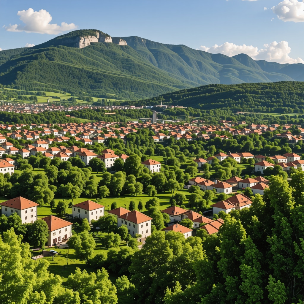 Kruševo panoramik manzarası, doğa ve kültür turizmi, dijitalleşme ve sürdürülebilirlik temalarıyla