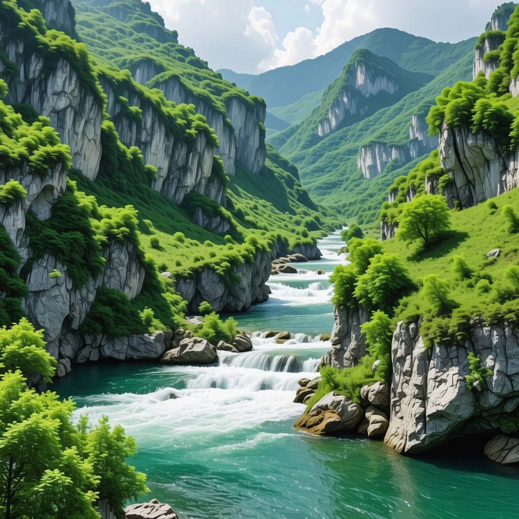 Matka Kanyonu'nun doğal güzellikleri ve sakinliği