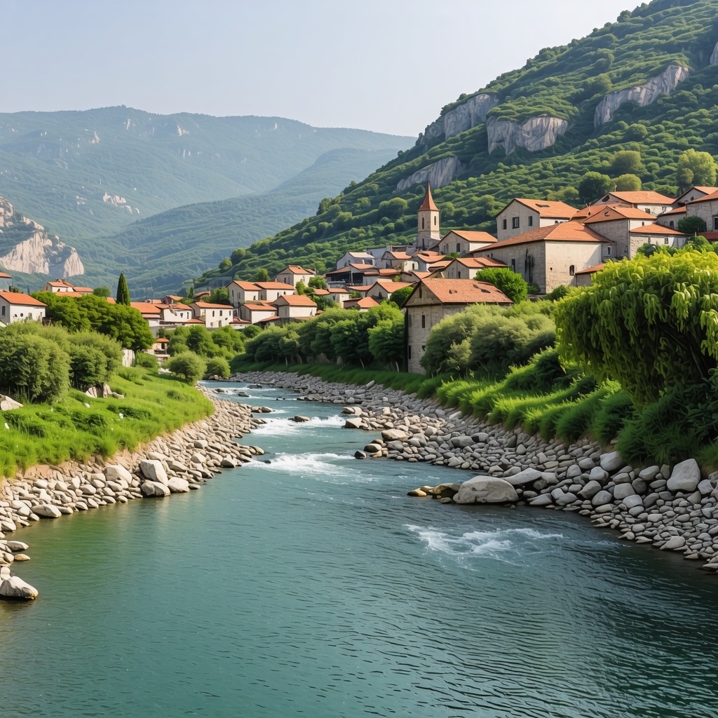 Mostar'da ekolojik sürdürülebilirlik ve doğal güzellikler
