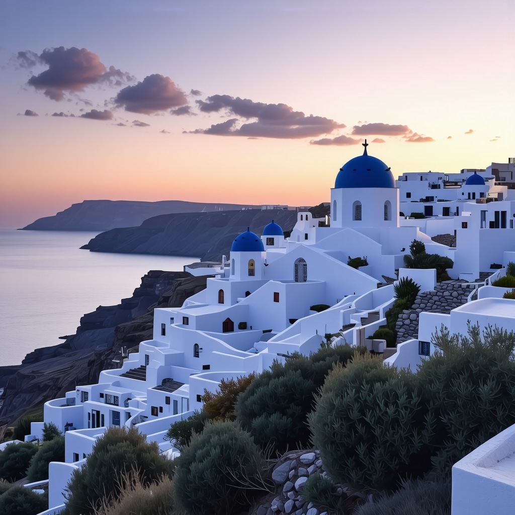 Santorini’de Gün Batımı ve Doğa Harikaları Rotaları 2024