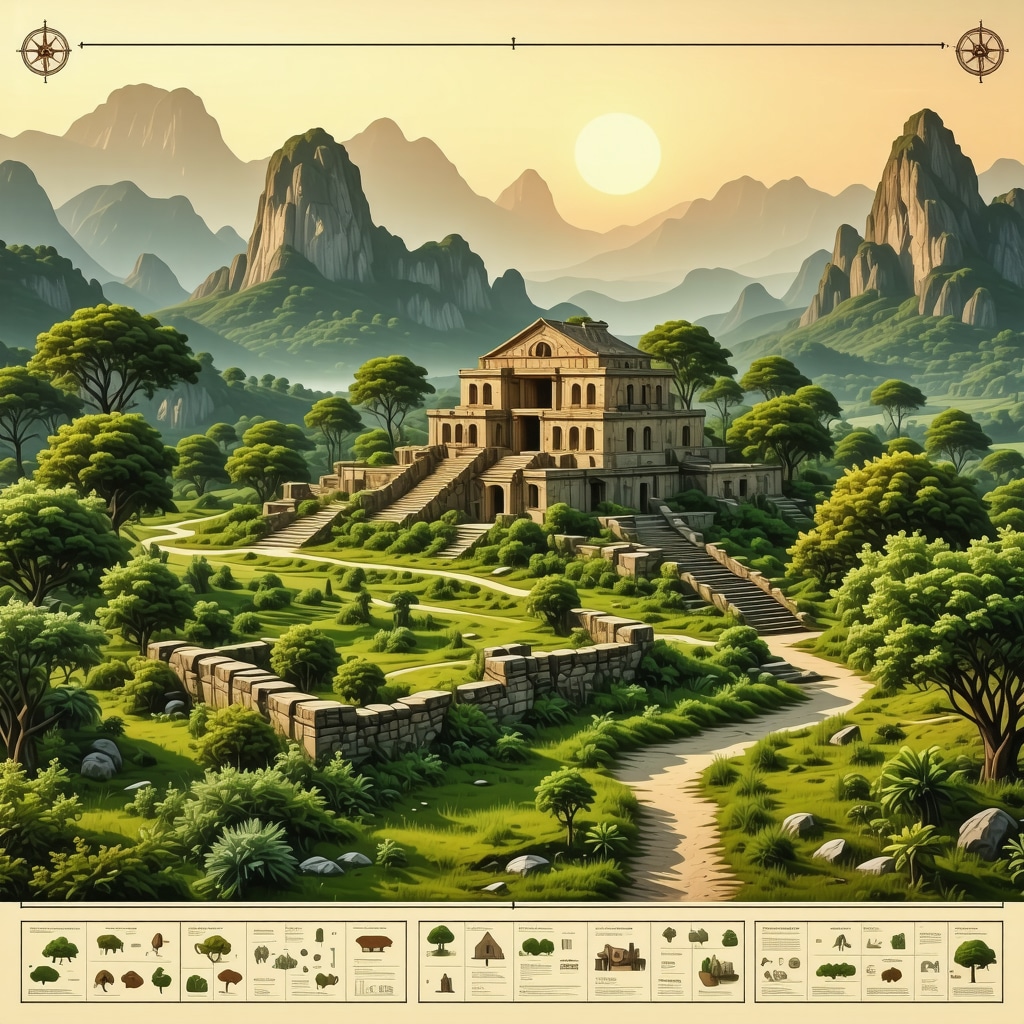 Digital map showcasing Thessaloniki's historical sites and nature trails with augmented reality and GPS navigation icons
