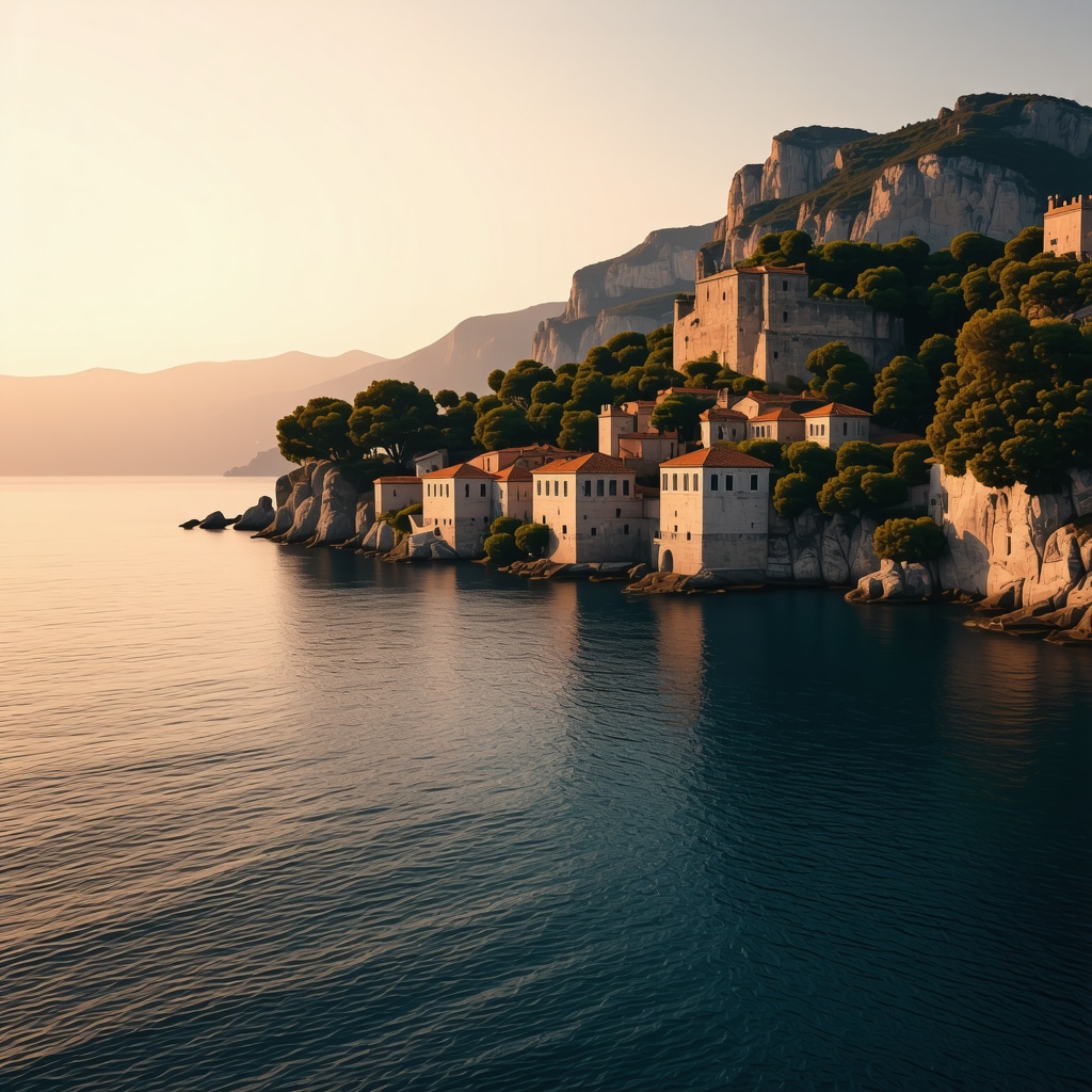 Sveti Stefan’da Gün Batımı ve Doğa Keyfi 2024