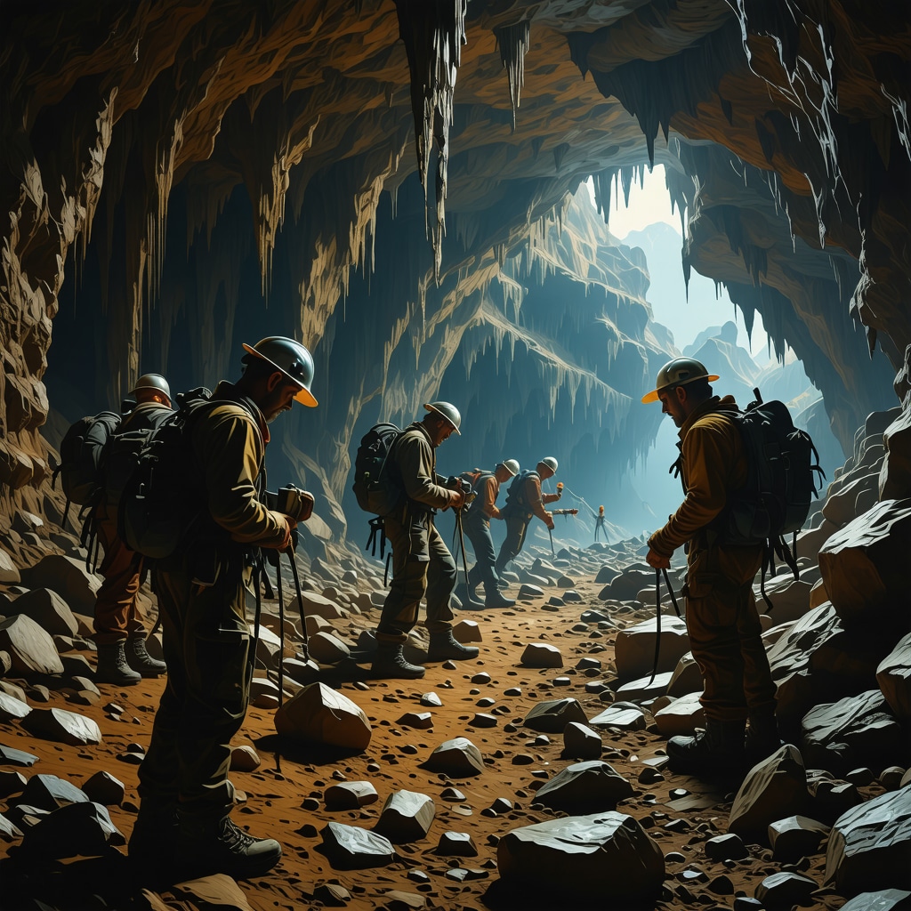 Scientists using advanced technology to explore underground caves in Kıçevo