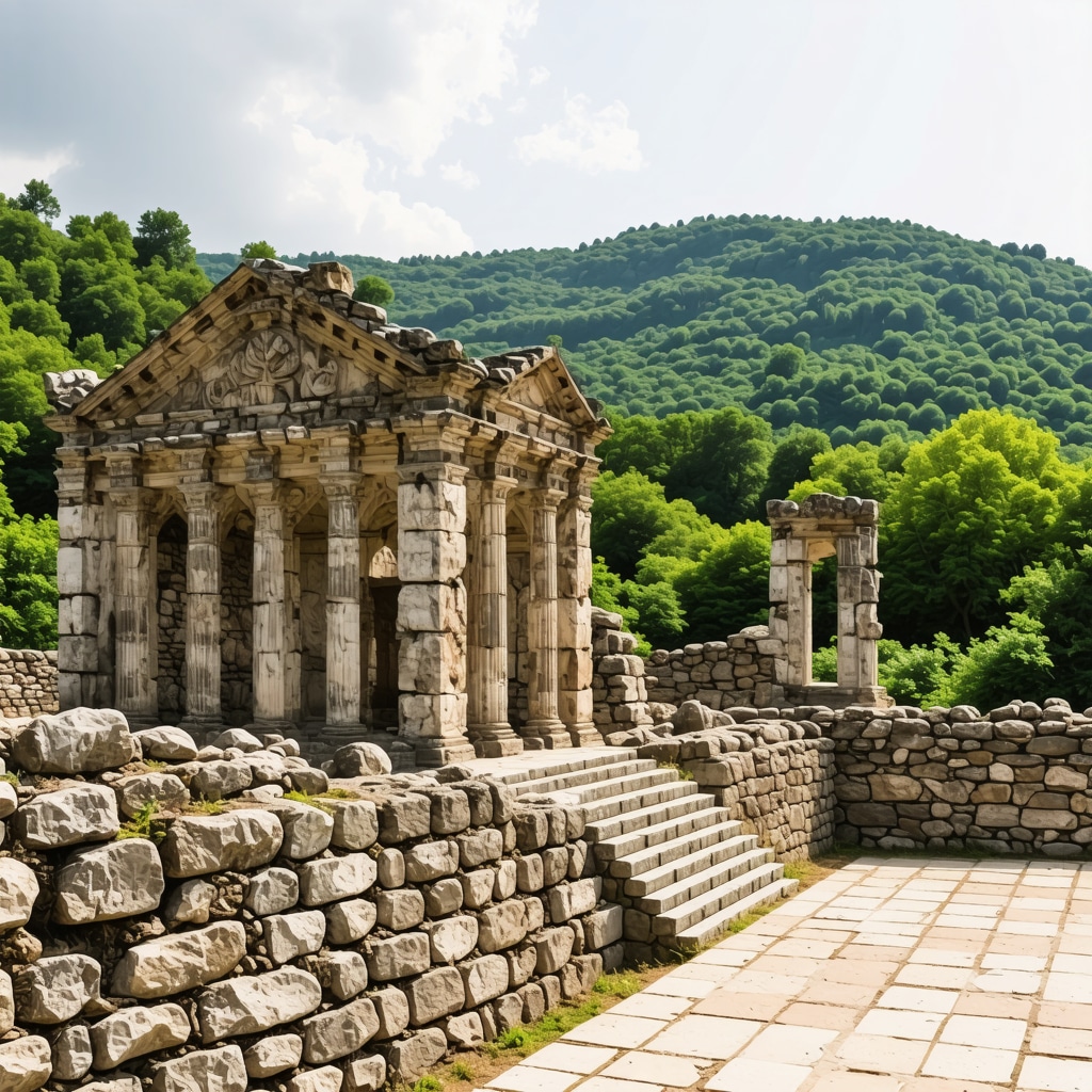 Ancient ruins and lush natural scenery in Veliko Tarnovo