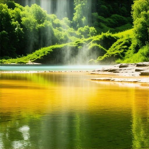 Beautiful view of Sokobanja's lush green landscape with thermal springs