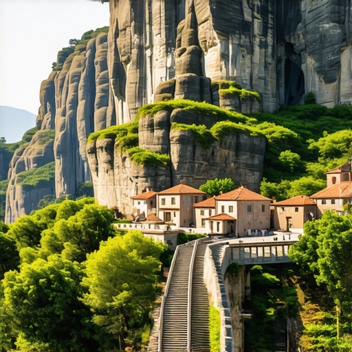 Meteora’da En Güzel Doğa ve Manzaralar Eşliğinde Gezinti 2024