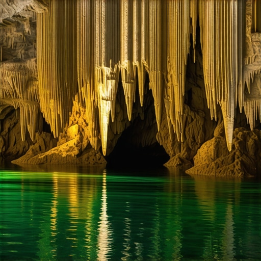 Scenic view of Korçula's caves and natural landscape