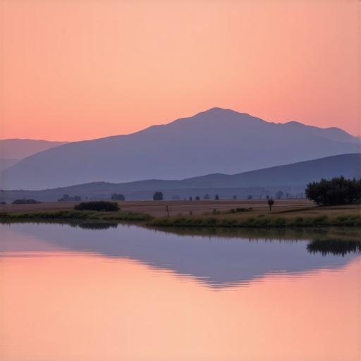 Balkanlar'da muhteşem gün batımı ve doğal güzellikler