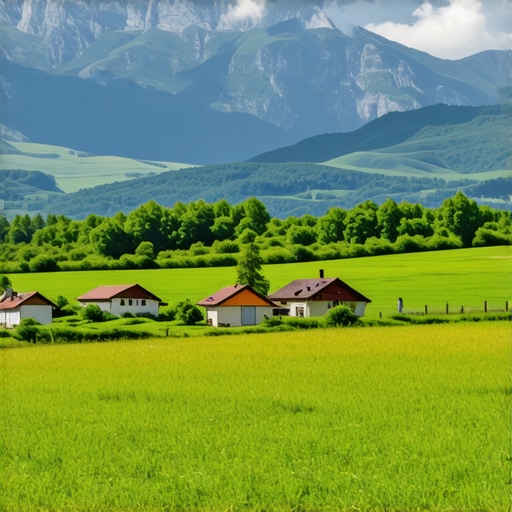 Balkanların Doğal Güzellikleri Balkanlar'da doğa ve geleneksel köyler