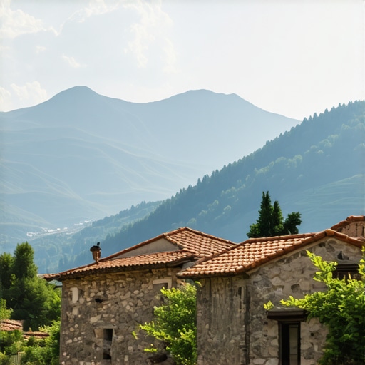 Gizemli Balkan Köyü Manzarası Balkanların saklı köyleri ve doğal güzellikleri